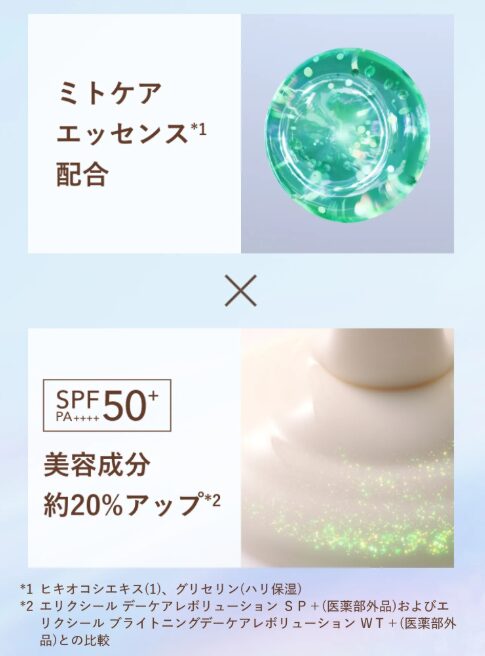 エリクシール デーケアレボリューション ブライトニング +baの成分